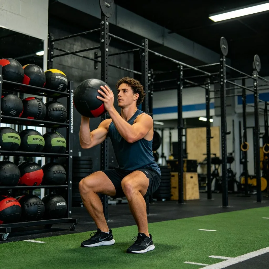 Medicine Ball Set (2-10kg,6 balls) - image 4
