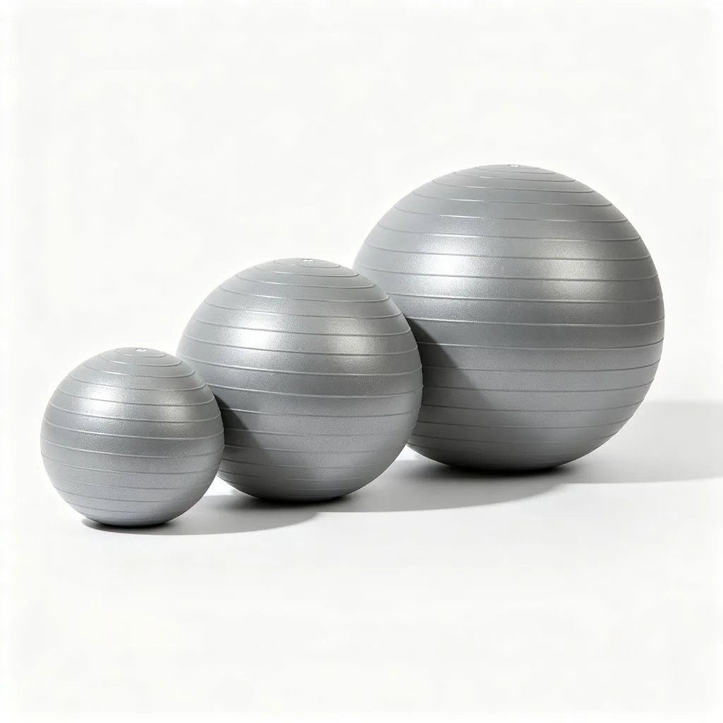 20/25/30cm PVC Customised pilates Stability Exercise Ball Inflatable Soft Mini pilates Small Yoga - image 2