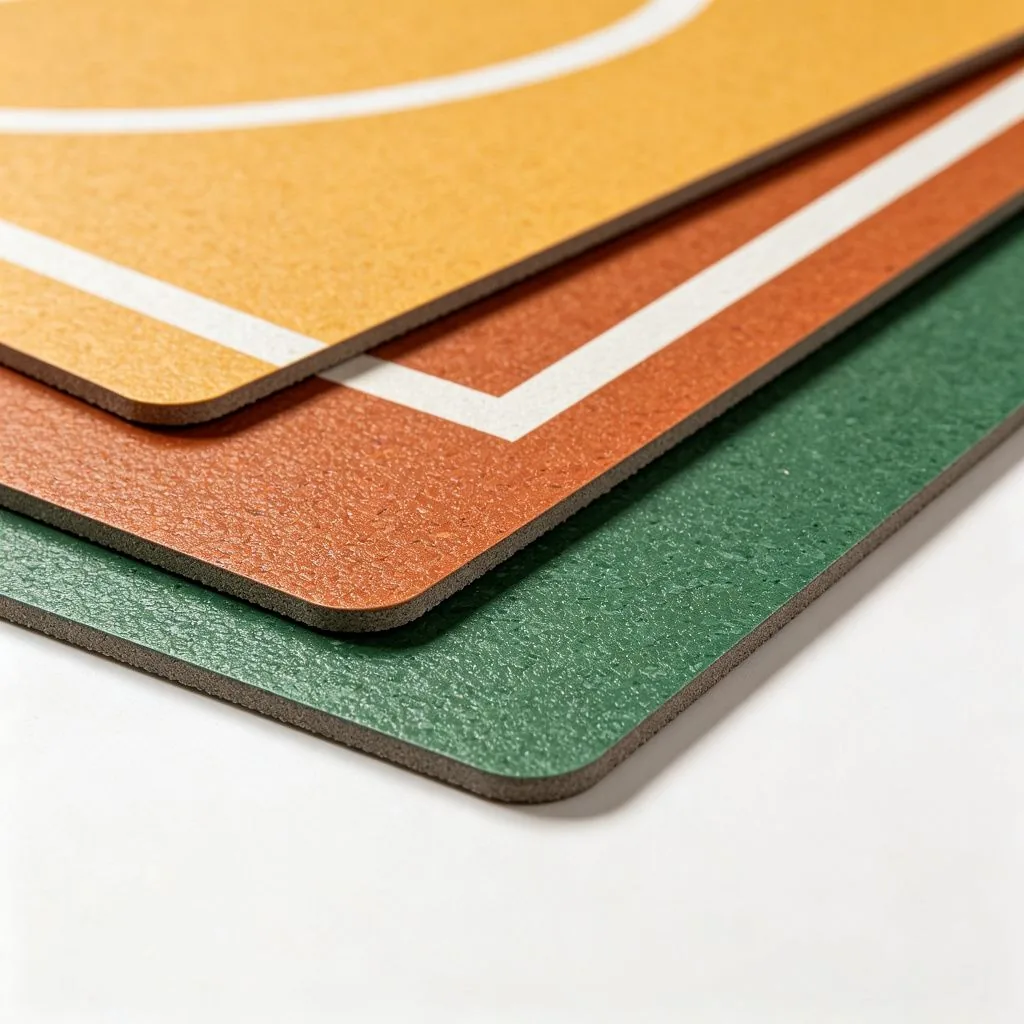 Multi-Sport Indoor PVC Flooring for Volleyball,Handball,Badminton and Fitness - image 3