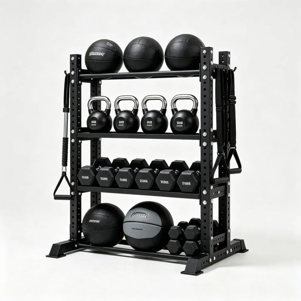 Multi Storage Rack - ZEALLSPORT Commercial Gym Equipment