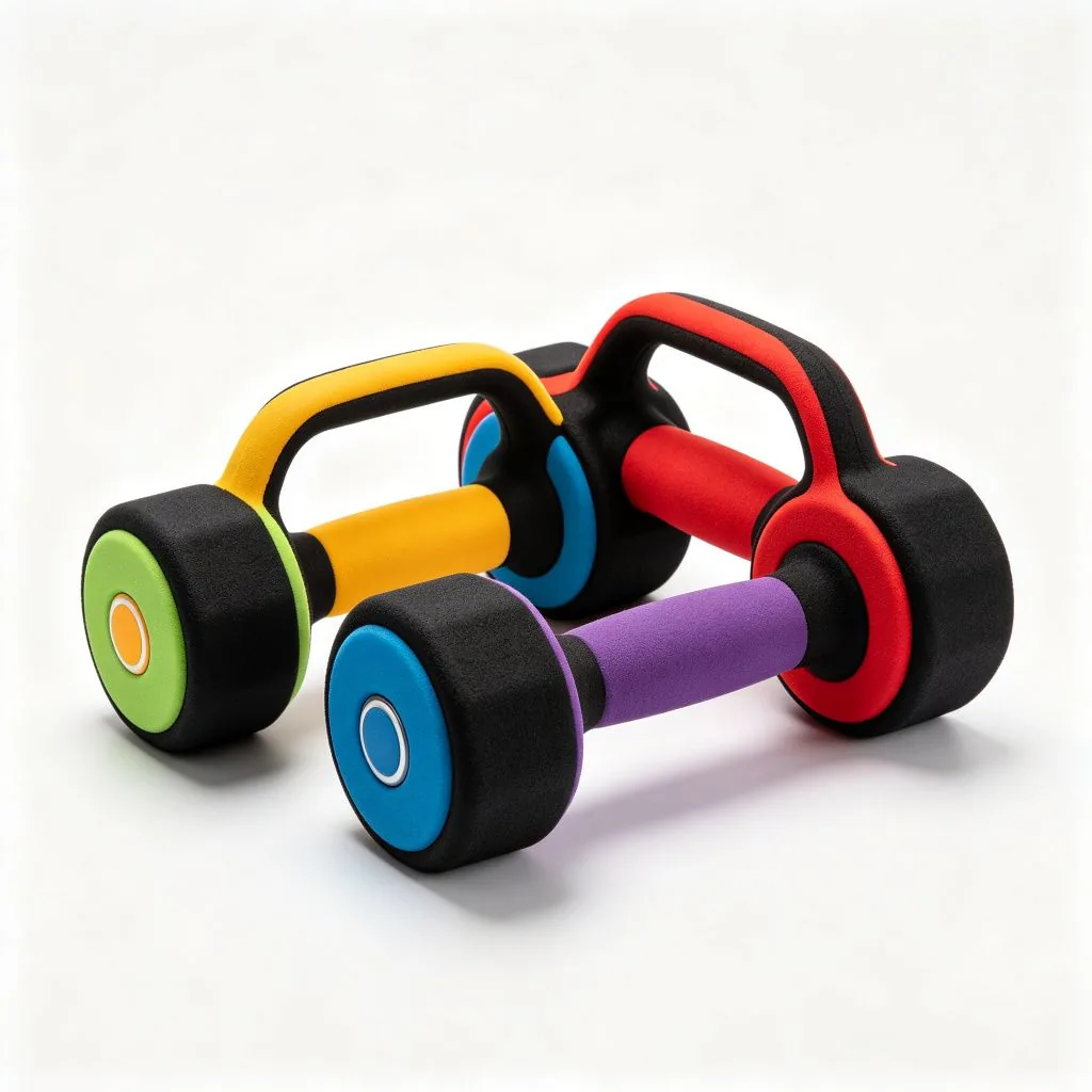 Neoprene Dumbbell With Handle - ZEALLSPORT Commercial Gym Equipment