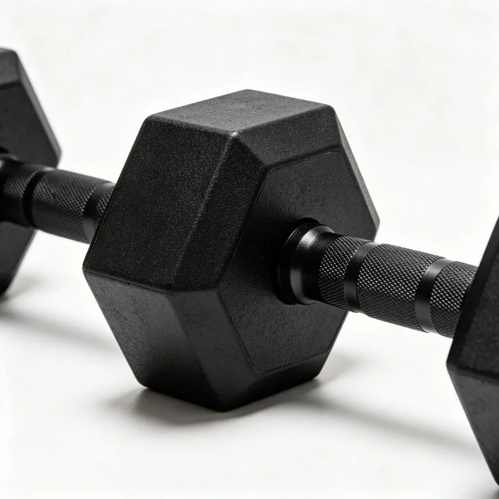 MD4149 Powder Coated Pentagon Bar for Gym & Home Weight Training - image 3