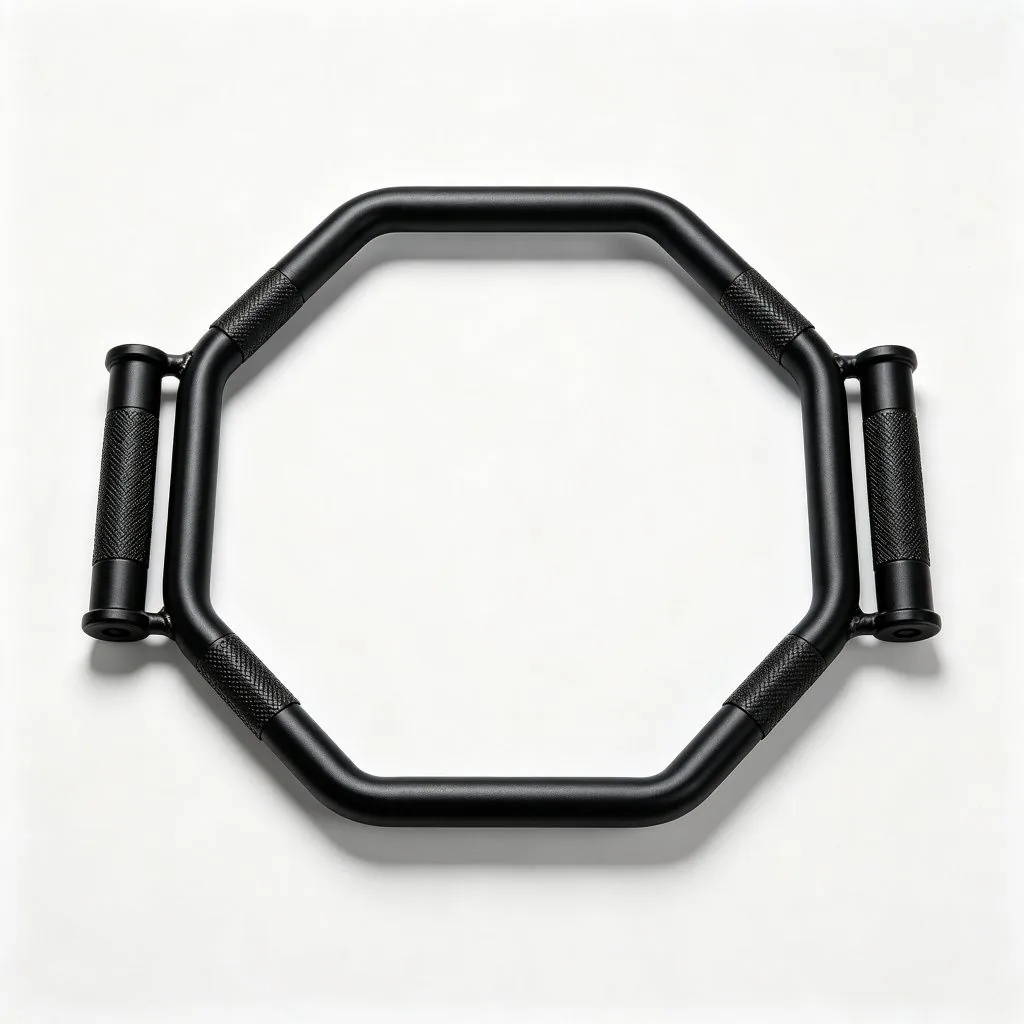 MD4149 Powder Coated Pentagon Bar for Gym & Home Weight Training - ZEALLSPORT Commercial Gym Equipment