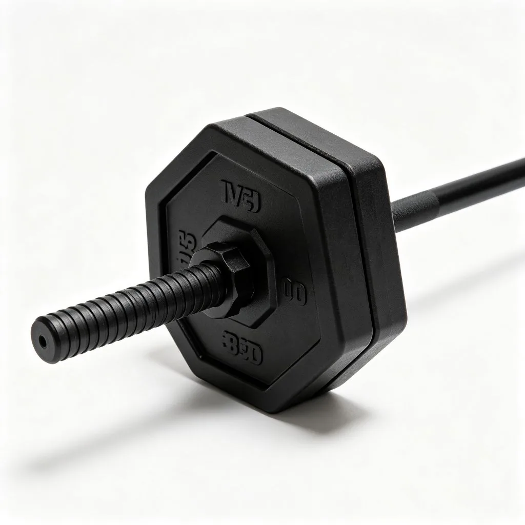 MD4149 Powder Coated Pentagon Bar for Gym & Home Weight Training - image 2