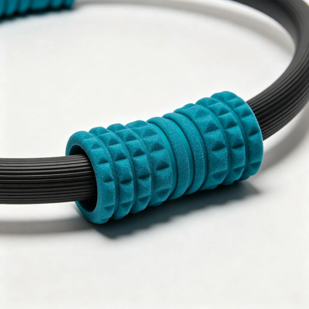 Portable Pilates Kit Full Body Training Equipment with Pilates Ring Massage Ball Stretch Bands fo - image 3