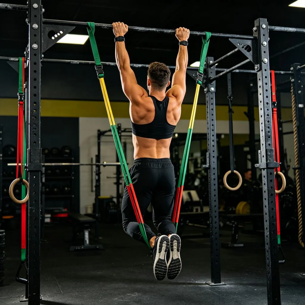 Power Band / Resistance Band Set (5 levels) - image 4