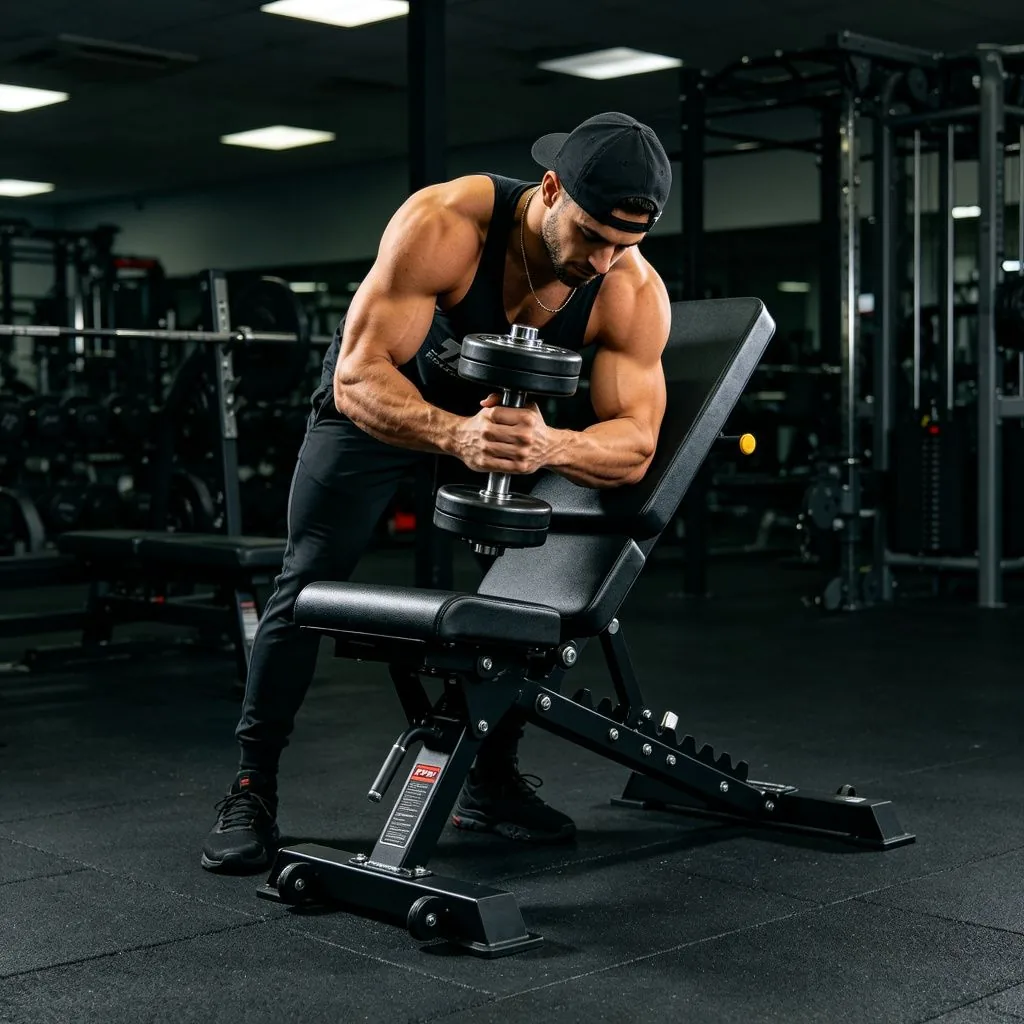 PR-100 Preacher Curl Bench - image 4