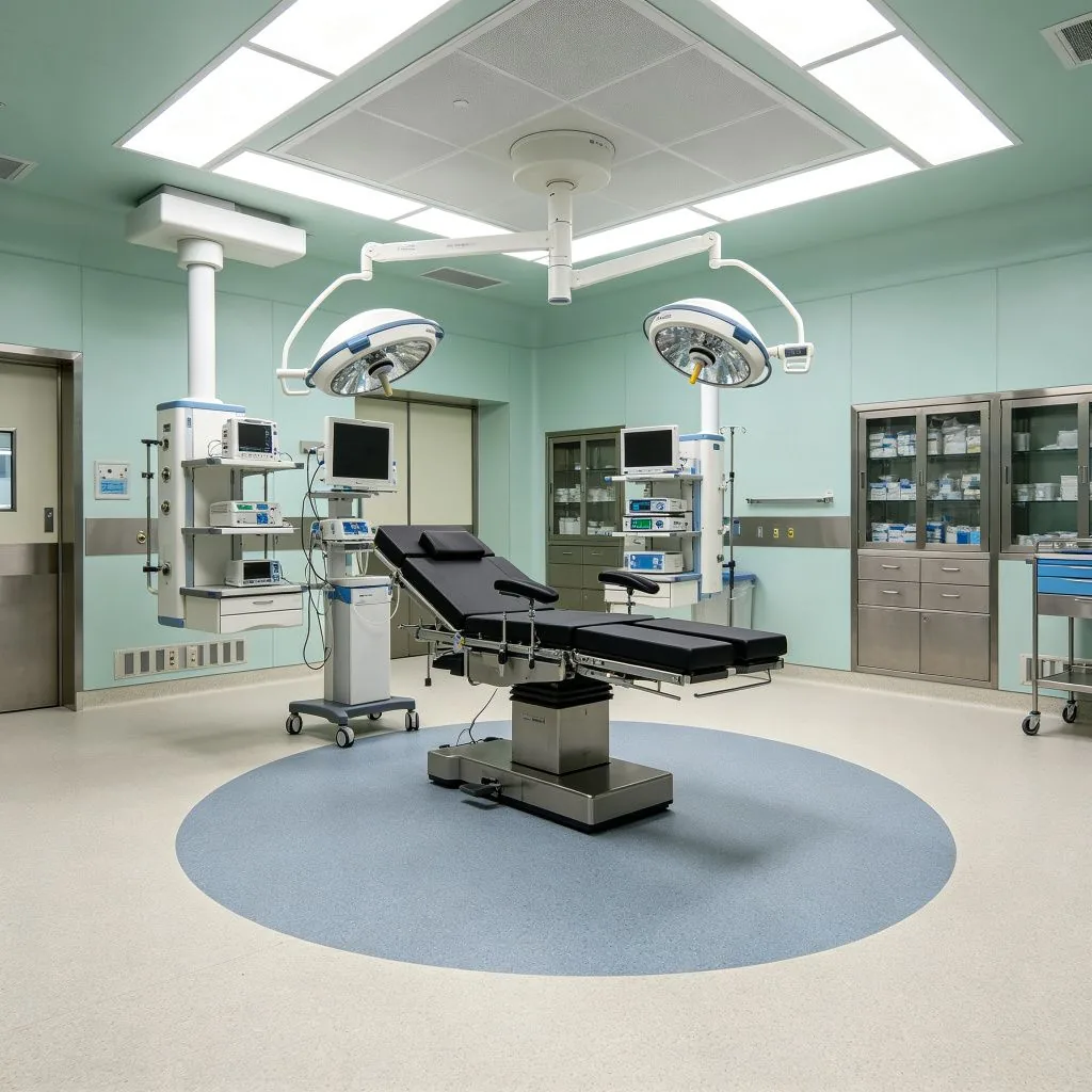 Premium Hospital Vinyl Flooring with Anti-Bacterial and Easy-Clean Surface - image 4
