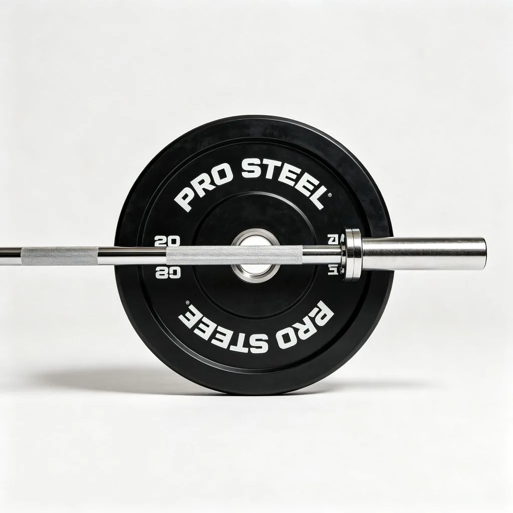 Pro Steel Weight Plates With Print Brand - ZEALLSPORT Commercial Gym Equipment