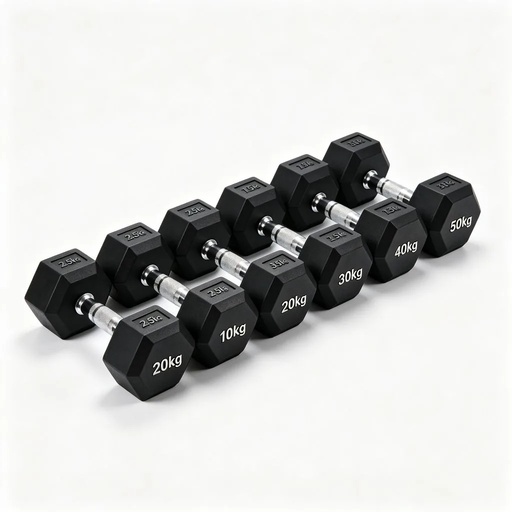 PU Urethane Dumbbell Set (2.5-50kg) - ZEALLSPORT