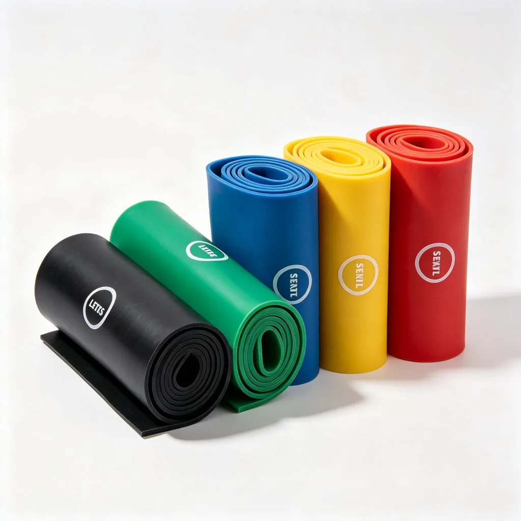 Resistance Band Set (5 levels) - ZEALLSPORT Commercial Gym Equipment