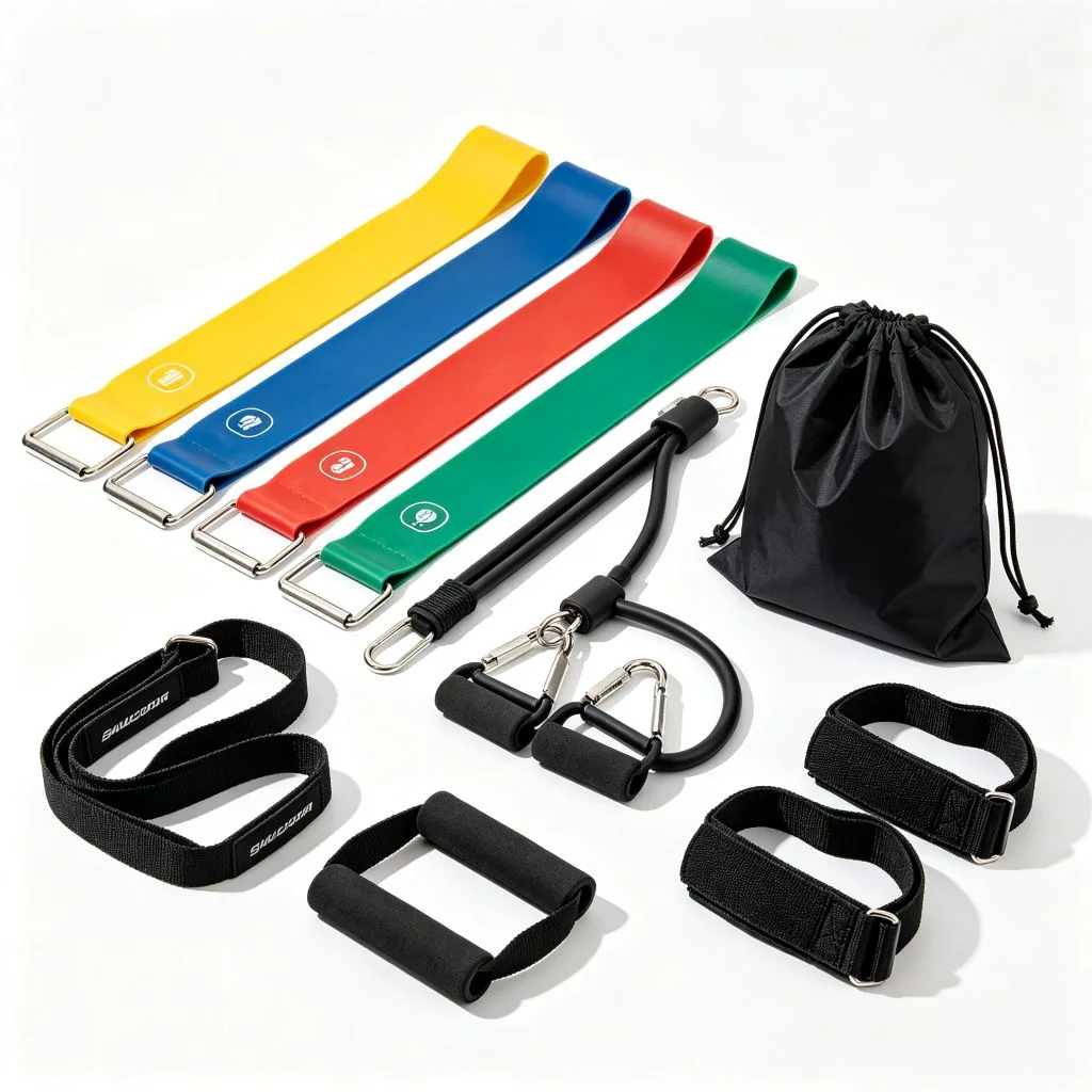 Elastic Resistance Band Set - ZEALLSPORT