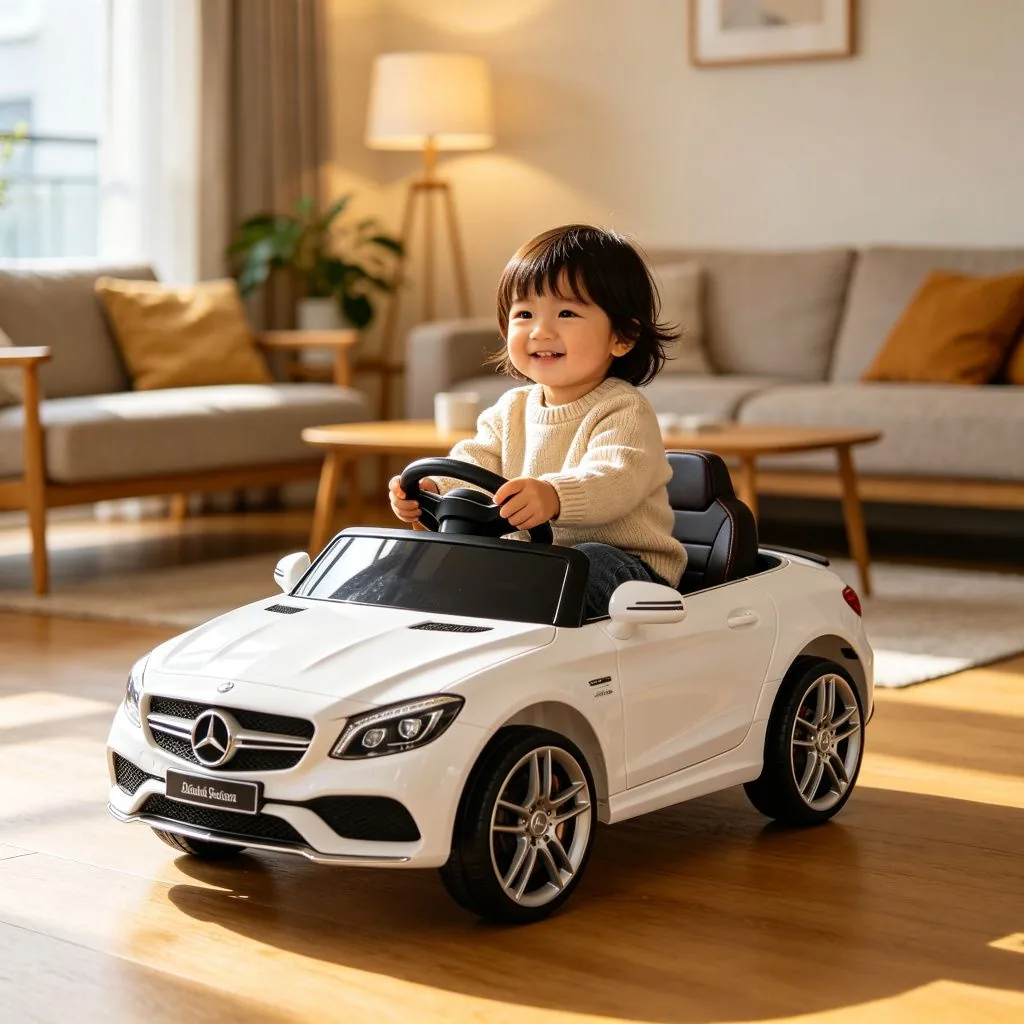 Mercedes-Benz Licensed Kids Ride On Car - image 4