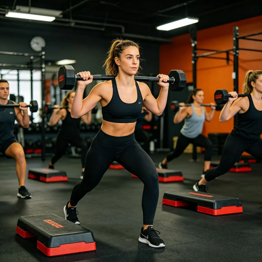 Rubber Body Pump Set for Cardio and Strength Training - image 4