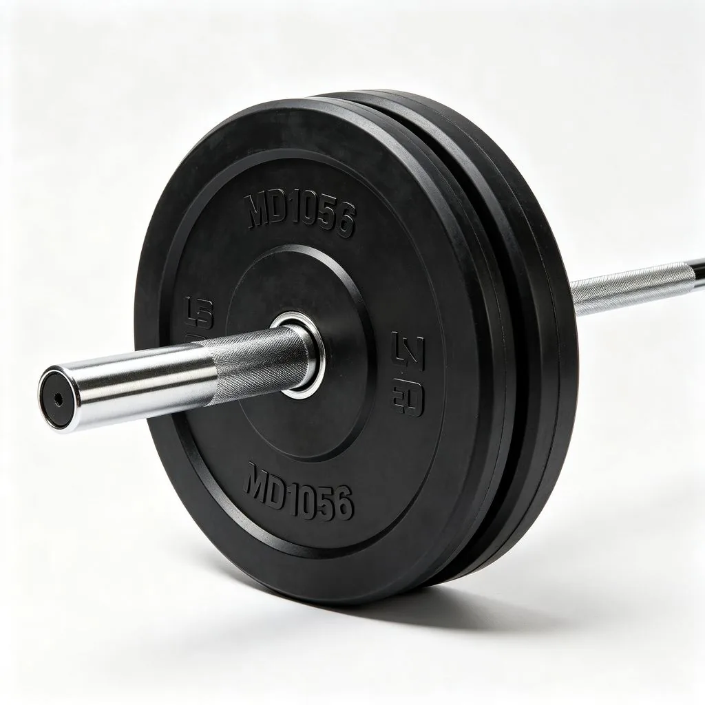 Rubber Bumper Plates for Weightlifting & Gym Use - MD1056 - ZEALLSPORT Commercial Gym Equipment