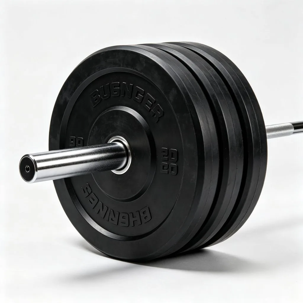 High-Quality Rubber Bumper Plates for Gym Lifting - MD1057 - ZEALLSPORT Commercial Gym Equipment