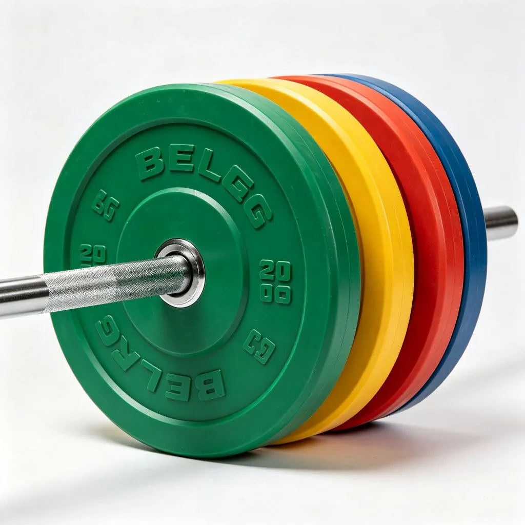 Rubber Colored Bumper Plate for Olympic Weightlifting - ZEALLSPORT Commercial Gym Equipment