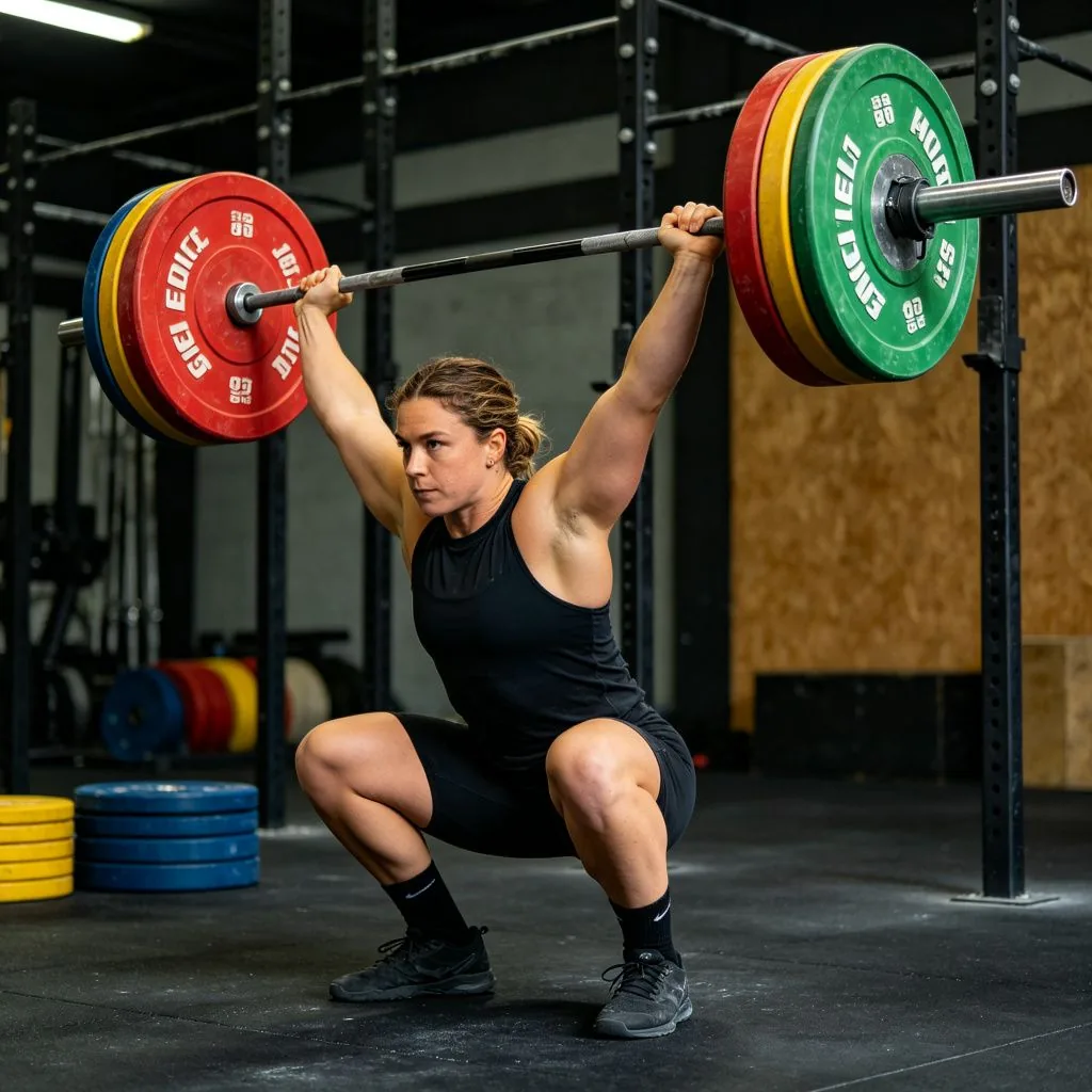 Rubber Colored Bumper Plate for Olympic Weightlifting - image 4