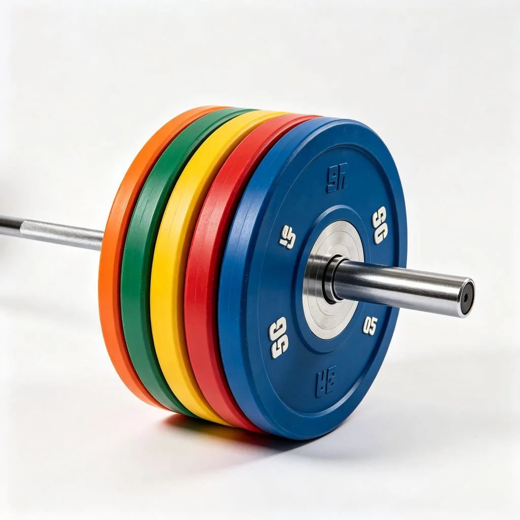 Rubber Colored Bumper Plate for Olympic Weightlifting - image 2