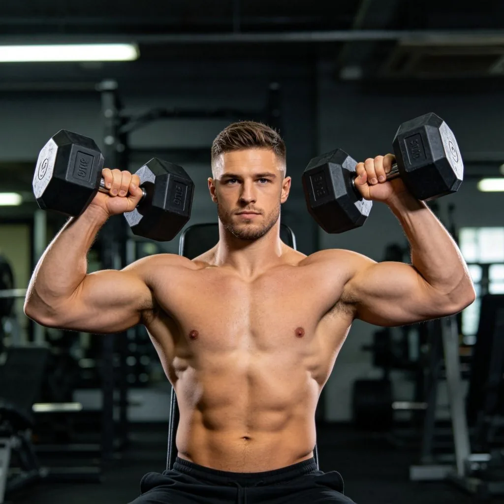 Rubber Hex Dumbbell Set (5-50 lbs) - image 4