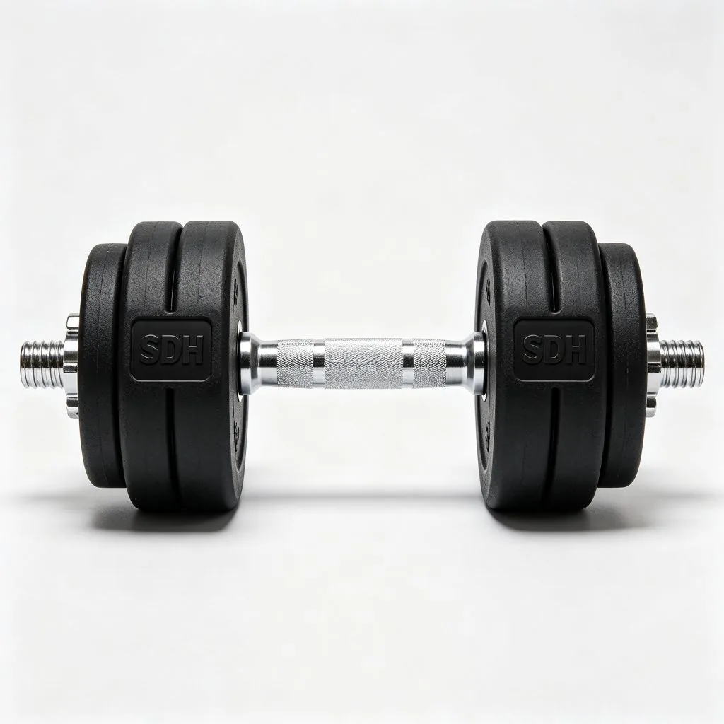 Rubber SDH Barbell - ZEALLSPORT Commercial Gym Equipment