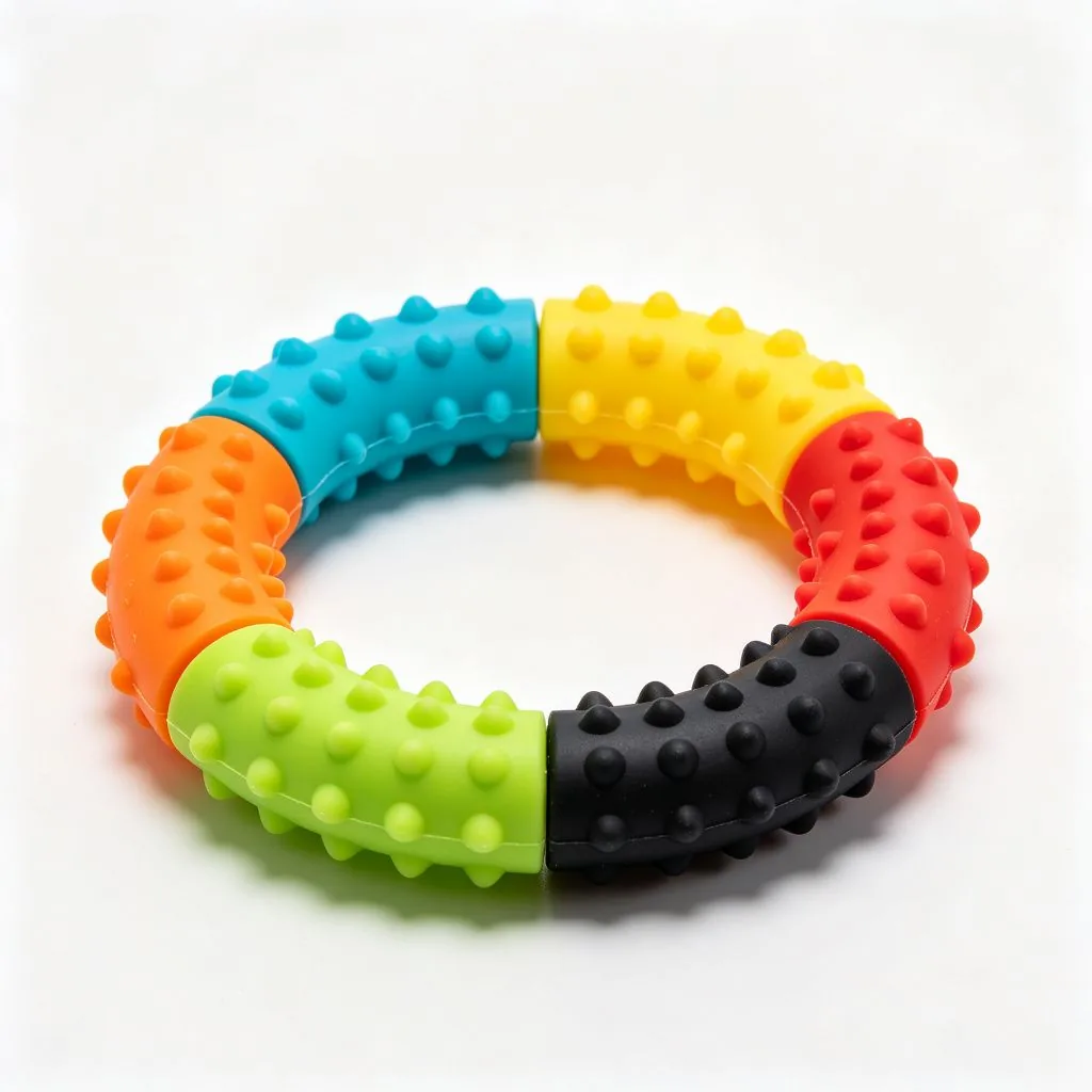 Silicone Massage Grip Ring Hand Gripper with Nodules for Finger Strength Training & Hand Rehabili - ZEALLSPORT Commercial Gym Equipment