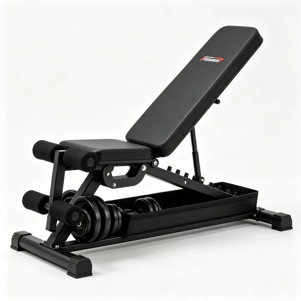 Sit Up Bench With Dumbbell Holder - image 2