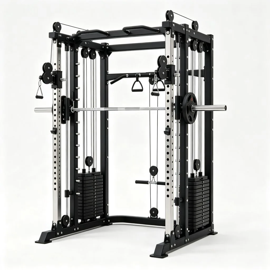 FUNCTIONAL TRAINER WITH SMITH - ZEALLSPORT