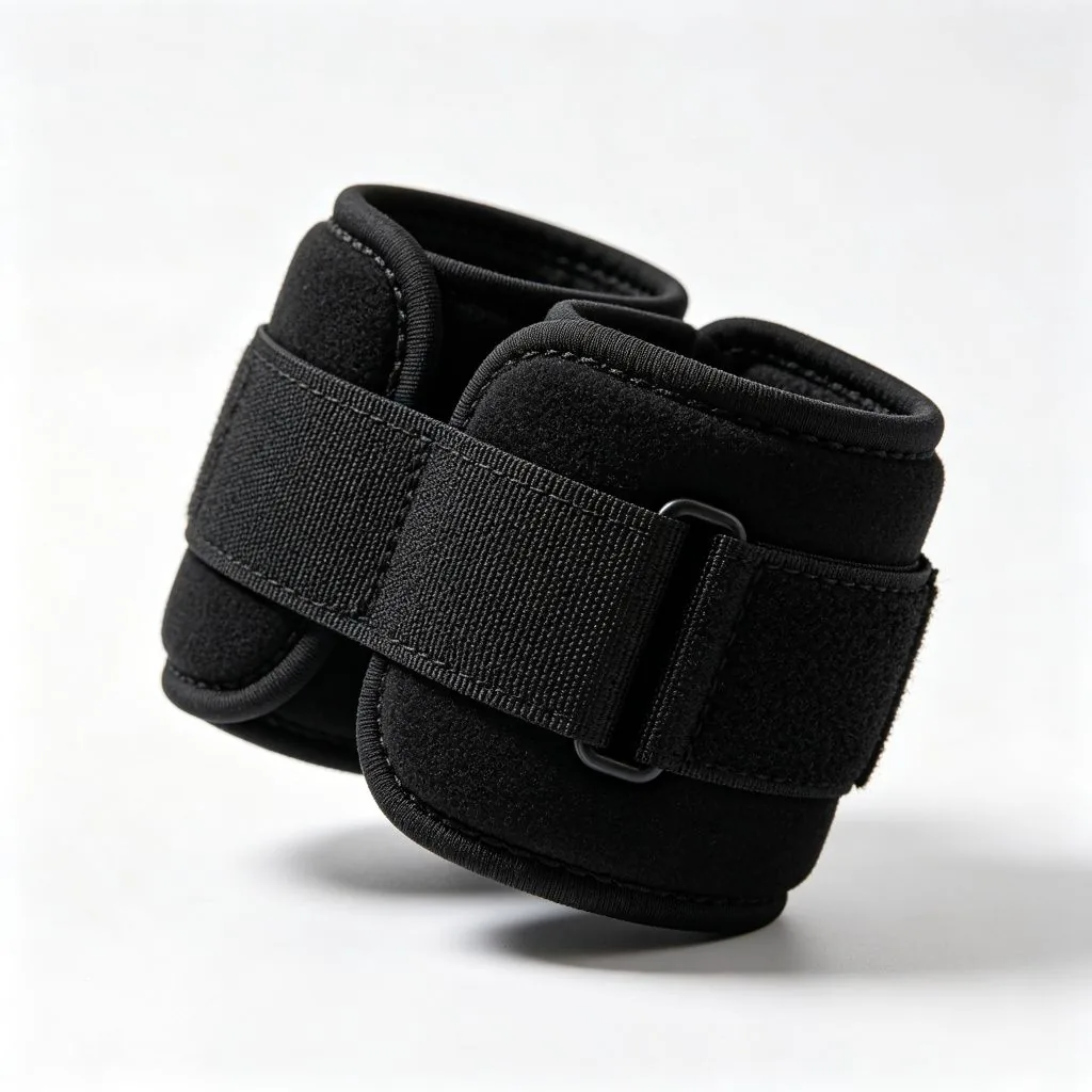 Soft Neoprene Adjustable Ankle Wrist Weight Bands Fitness Leg Arm Weights for Home Training Running - image 2