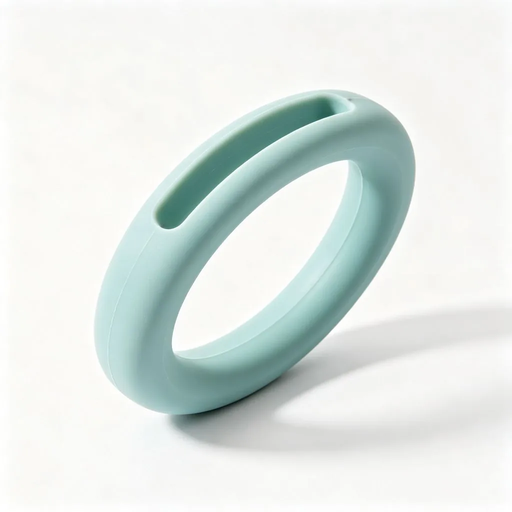 Factory Supply Soft Silicone Circular Yoga Weight Rings Home Workout Arm Leg Exercise Weights - image 2