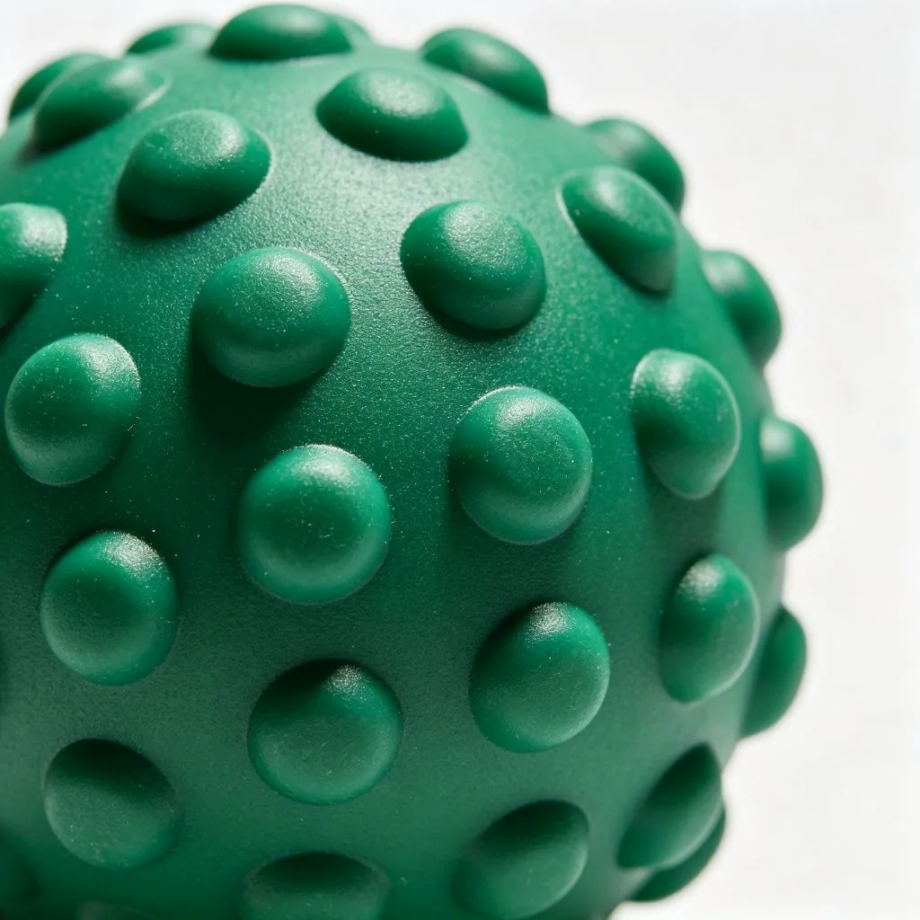Solid Rubber Fascia Massage Ball Deep Tissue Trigger Point Ball for Back Neck Foot Muscle Relief - image 3