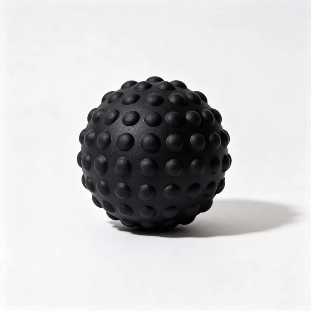 Solid Rubber Fascia Massage Ball Deep Tissue Trigger Point Ball for Back Neck Foot Muscle Relief - ZEALLSPORT Commercial Gym Equipment