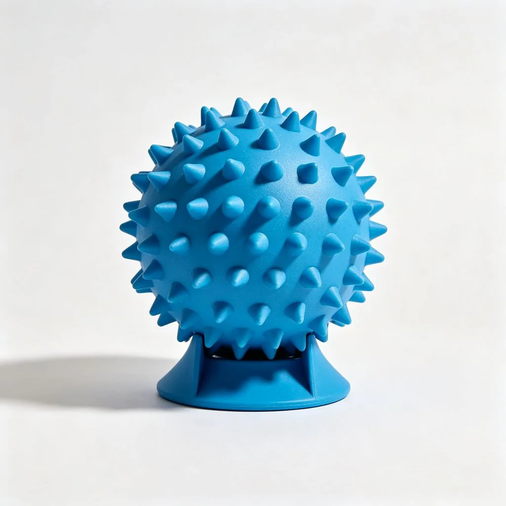 Spiky Foam Roller with Detachable Stand - ZEALLSPORT Commercial Gym Equipment