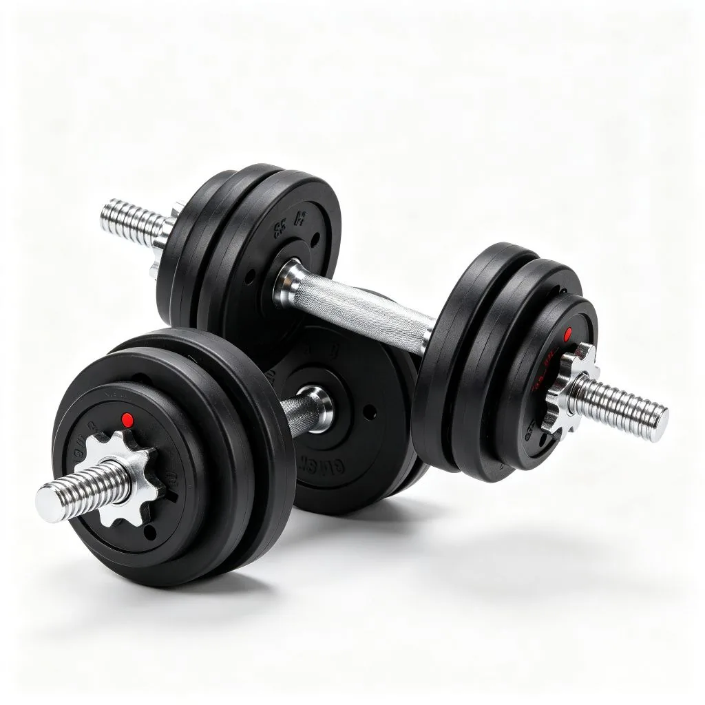 Spin-Lock Adjustable Dumbbell Set - ZEALLSPORT Commercial Gym Equipment