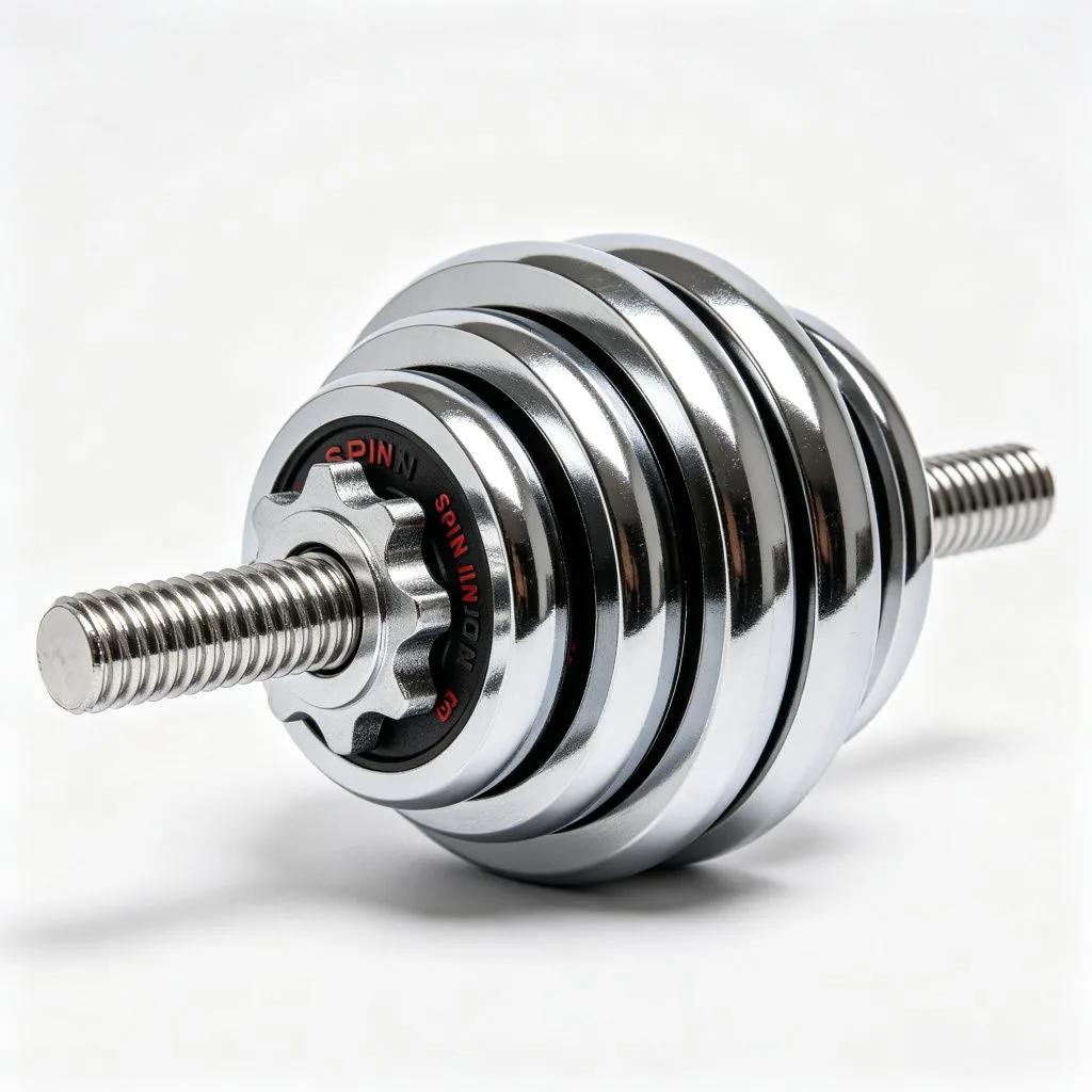 Spin-Lock Adjustable Dumbbell Set - image 2