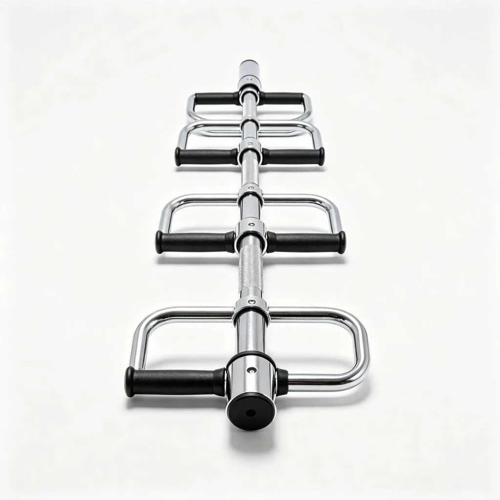 Multi-Grip Swiss Bar (Football Bar) - ZEALLSPORT Commercial Gym Equipment