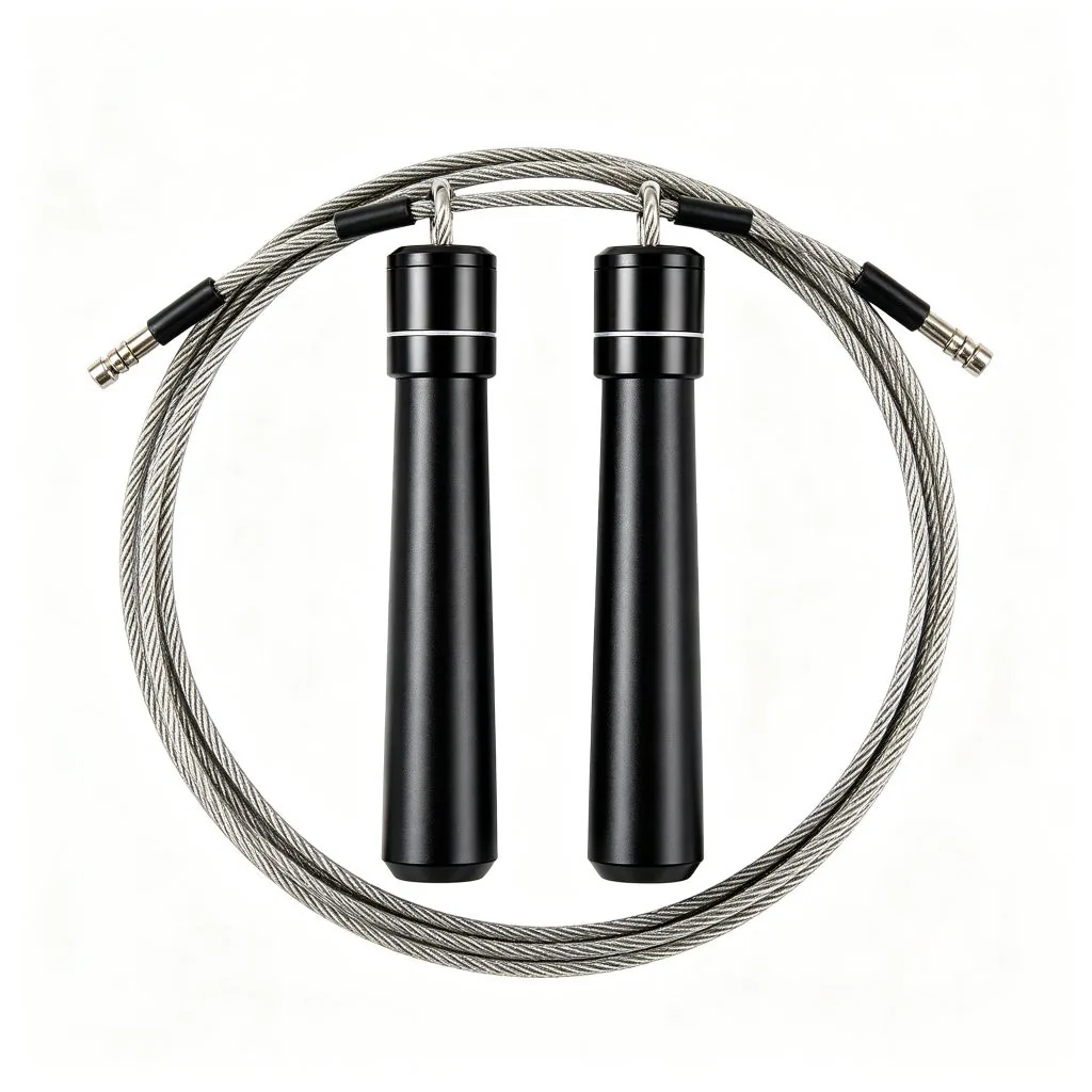 Training Aluminum Handle Speed Rope JR- - ZEALLSPORT Commercial Gym Equipment