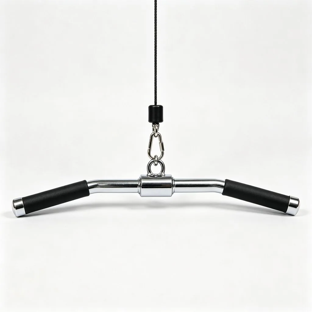 Tricep Press Down Bar for Cable Machines & Strength - MD5128 - ZEALLSPORT Commercial Gym Equipment