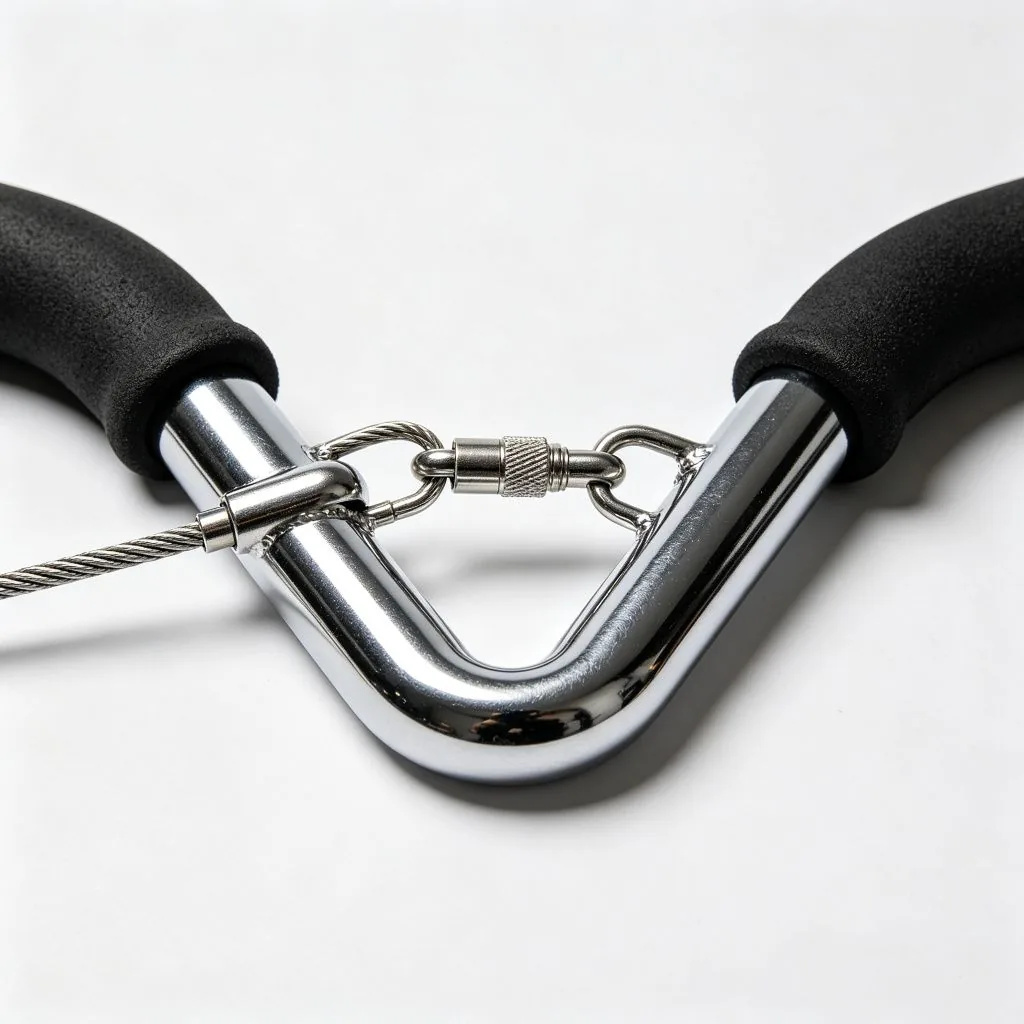 MD5132 Tricep Press Down Bar for Cable Machines | Gym Strength Training Attachment - image 3