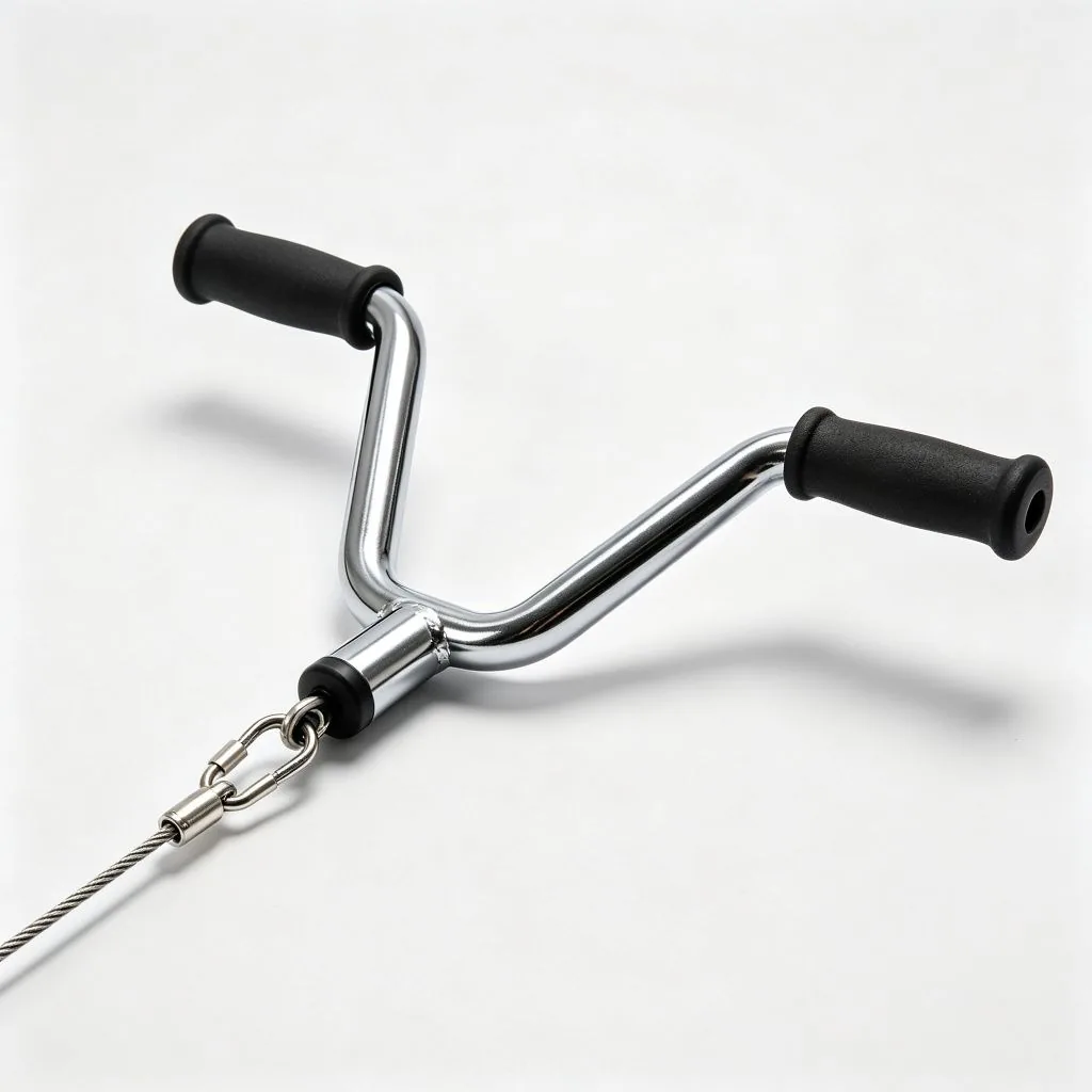 MD5132 Tricep Press Down Bar for Cable Machines | Gym Strength Training Attachment - image 2