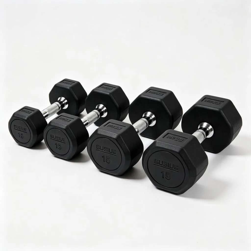 Urethane Dumbbells Set for Strength Training - MD2117 - ZEALLSPORT Commercial Gym Equipment