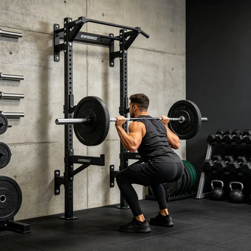 Wall Mount Foldable Squat Rack - image 4
