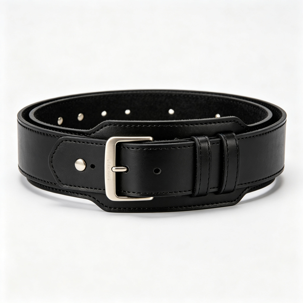 Leather Weight Lifting Belt