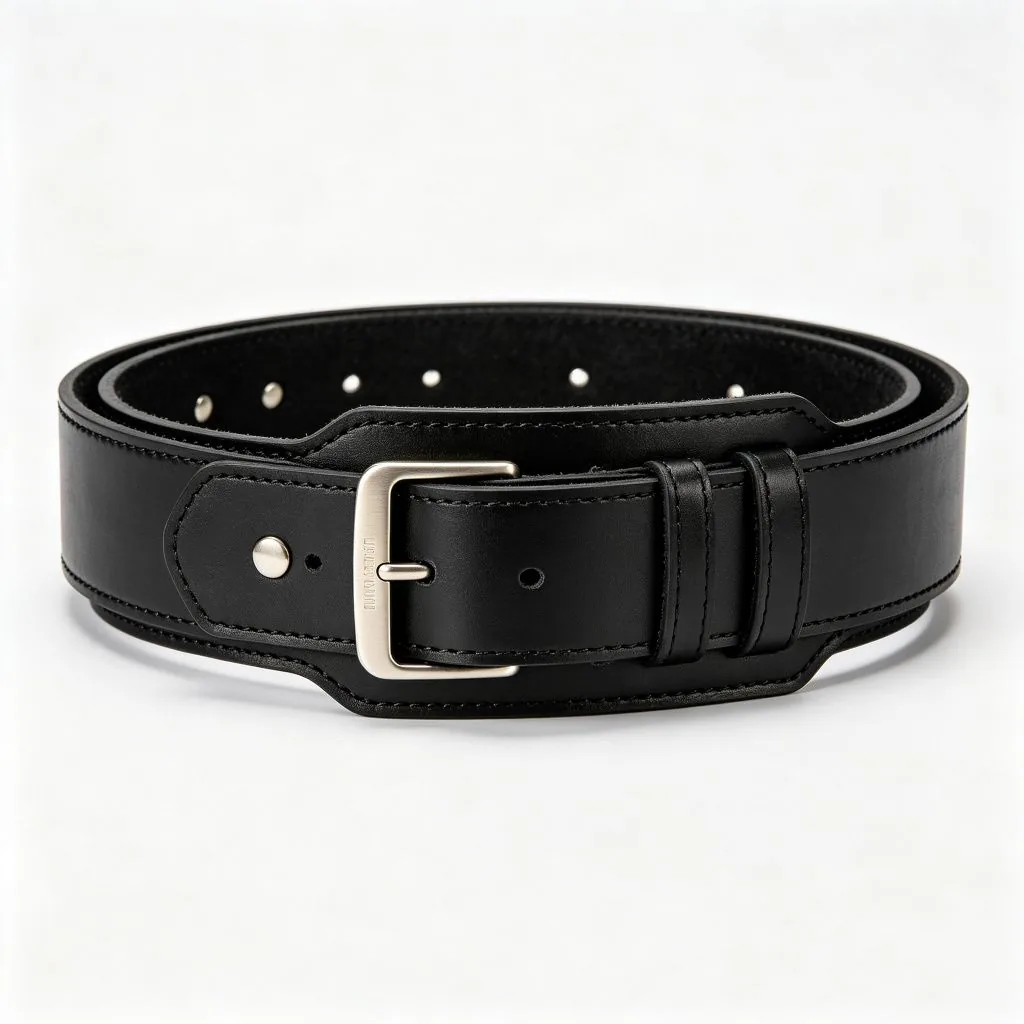 Leather Weight Lifting Belt - ZEALLSPORT Commercial Gym Equipment