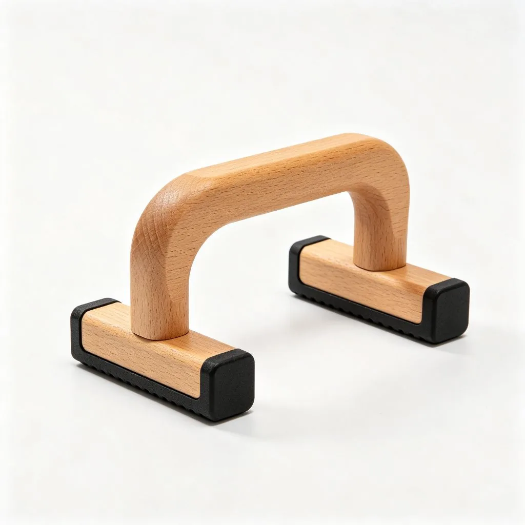 Wood Push Up Bars - image 2