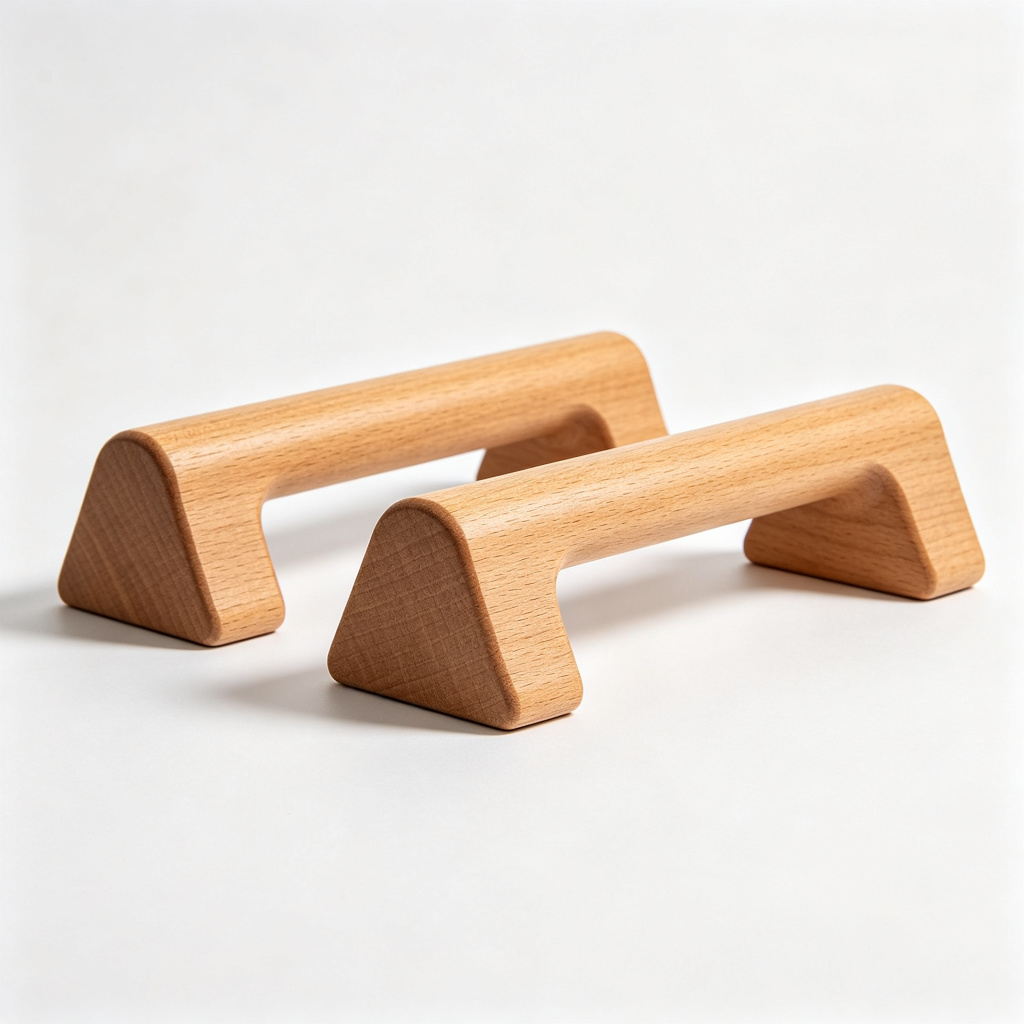 Wood Push Up Stand