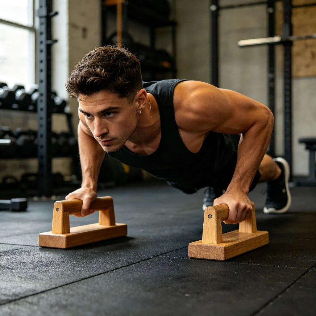 Wood Push Up Stand - image 4