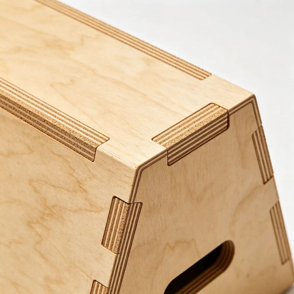 Wooden Plyo Trapezoid Box - image 3