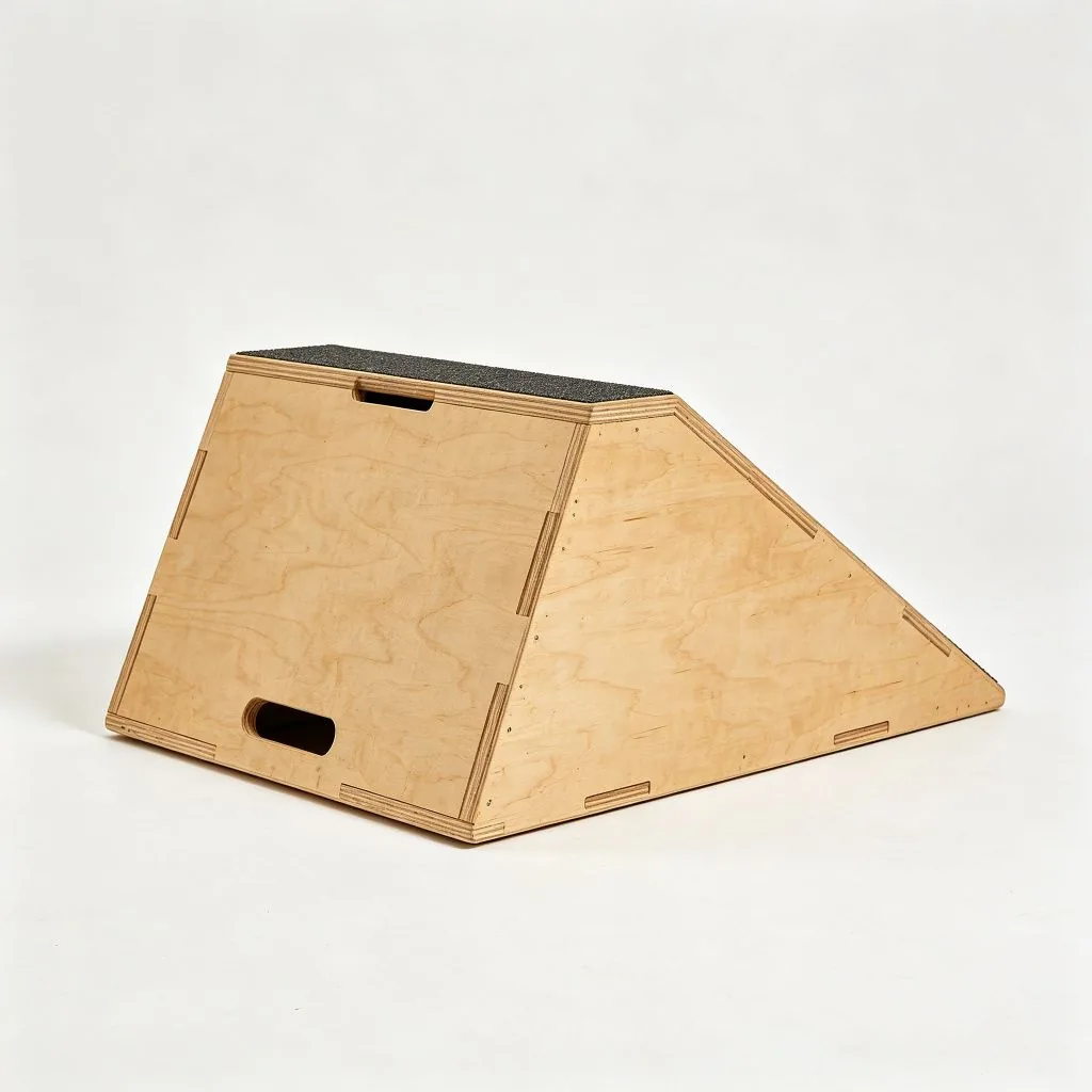 Wooden Plyo Trapezoid Box - image 2