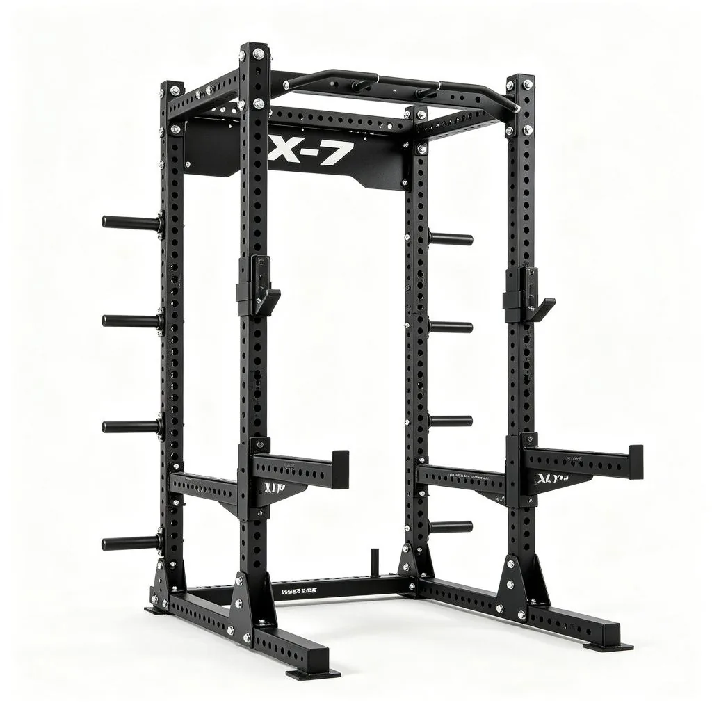X-7 Commercial Power Rack - ZEALLSPORT Commercial Gym Equipment